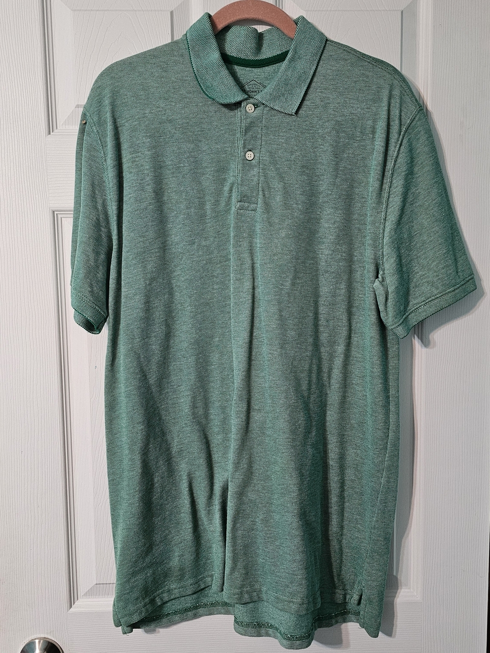 St. John's Bay Mint Green Heather Polo